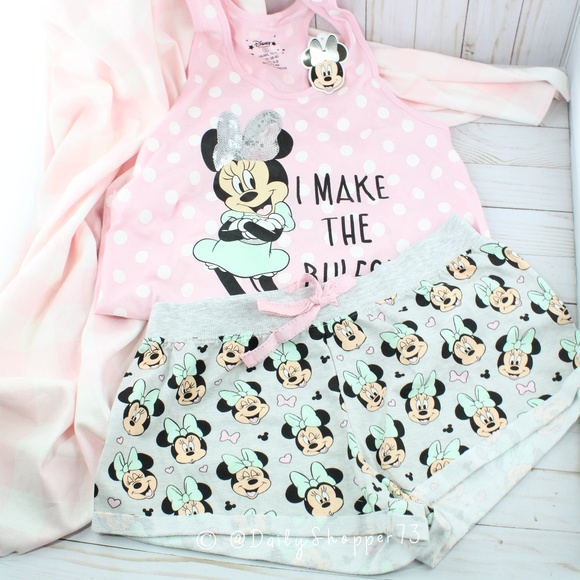 Disney Other - Plus Size Minnie "I Make the Rules" PJ Set